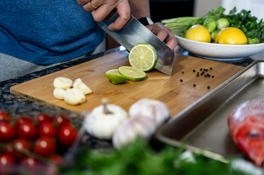 healthy meal preparation